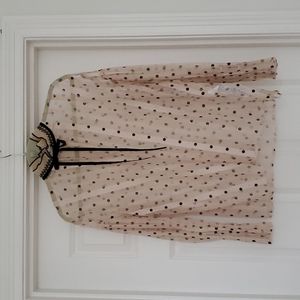 NEW Ruffle & Lace Blouse